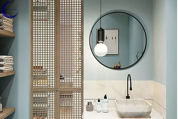 آینه در فنگ شویی حمام و سرویس بهداشتی